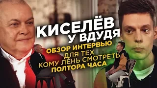 Киселёв и Дудь | Обзор интервью