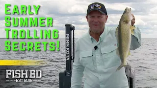 How To Catch Shallow Walleye in the Summer - Fish Ed