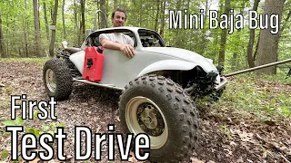 This Thing is Nuts!!  - Mini Baja Bug Project First Test Drive