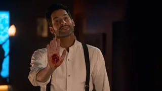 Lucifer gets shot by Rory to prove his love to daughter [subtitles], 4K 2160p, Lucifer S06 E08, HQ