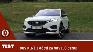 SUV plné emócií za skvelú cenu! 2021 Seat Tarraco 2.0 TSI FR Family TEST - Dominiccars.sk