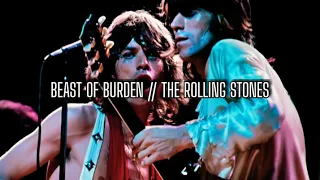 Beast of Burden (sub. español) // The Rolling Stones