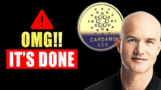 EXPOSED by Coinbase! This is The MOST SHOCKING Cardano Ada ANNOUNCEMENT EVER!