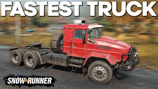 SnowRunner Fastest Truck - Tayga 6436 Top Speed