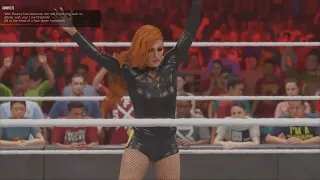 WWE 2K24: Showcase Match 16 - Becky Lynch Vs Charlotte Flair Vs Ronda Rousey - Wrestlemania 35