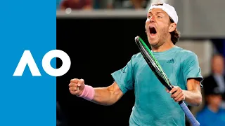 Lucas Pouille v Alexei Popyrin match highlights (3R) | Australian Open 2019