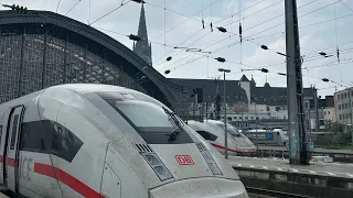 Züge im Kölner Hbf
