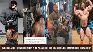 Brandon going back to Kuwait - Keone 6 weeks out -Ramy's training update - Lionel returning to stage