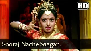 Sooraj Naache Sagar Naache (HD) - Pathar Ke Insan Song - Sridevi - Poonam Dhillon