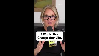 5 Words that will change your life | Mel Robbins #Shorts