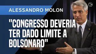 "CONGRESSO JÁ DEVERIA TER DEIXADO CLARO LIMITES PARA BOLSONARO", DIZ MOLON