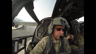 CV-22 Flying in Africa Cockpit