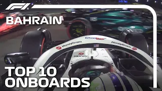 Sainz Battles Teammate Leclerc | The Top 10 Onboards | 2024 Bahrain Grand Prix | Qatar Airways