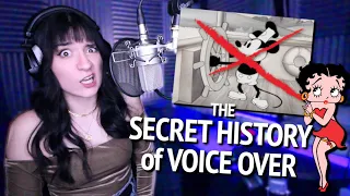 The Disturbing History of Voice Over Part 1 🎙 the FIRST Voice Actor, Betty Boop Scandal, Mass Panic