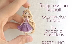 Tutorial angenioso - Creare una Rapunzellina kawaii in fimo - livello super base - parte 1