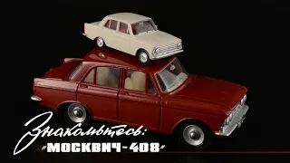 Non-format: Moskvich-408 • Herpa • Moskwitsch 408 • 1:87 • USSR scale models • H0 • HO