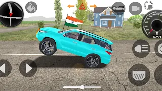 Racing Car Mahindra fortuner real gaming video Indian driving🚗#gamingvideos @YouTube #gameplay