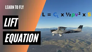 Lift Equation Explained | Coefficient of Lift | Angle of Attack