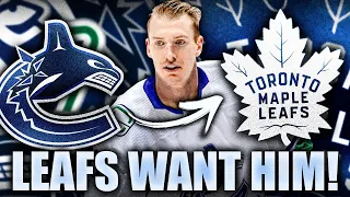 MAPLE LEAFS STILL GOING FOR TYLER MYERS IN TRADE (Vancouver Canucks, Toronto NHL News & Rumours)