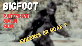 BIGFOOT: The Patterson Gimlin Film. Real or Fake?
