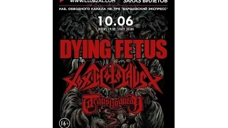 DYING FETUS - In The Trenches (Live In Clubzal, 10 06 2014)