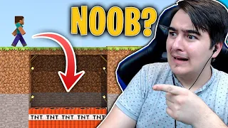 👉 Estas TRAMPAS de MINECRAFT son SOLO para NOOBs! 😂