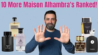 Ranking 10 More Maison Alhambra Fragrances From my Collection!