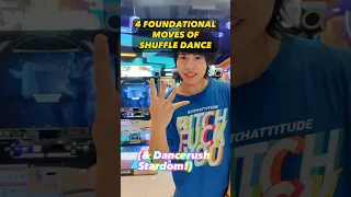 4 BASIC moves of SHUFFLE DANCE that everyone NEEDS to know (for #dancerush_stardom)