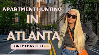 Less than 24 hours to find my dream Apartment 🤯 | Come Apartment Hunting With Me In Atlanta!