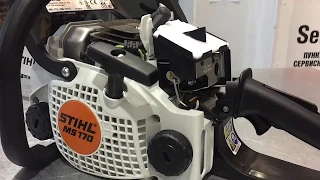 Бензопила Stihl MS 170. Обзор пилы