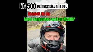 NC 500 and Scotland motorcycle tour pt 6: Bealach Na Ba (NC500s most dangerous road) to Isle of Skye