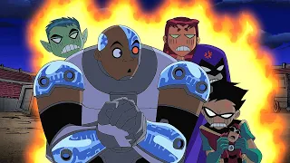Teen Titans vs Billy Numerous (Ep "Overdrive")