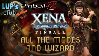 Pinball FX [4K] Universal Pinball: Xena: Warrior Princess ► All the modes & Wizard (477 million)