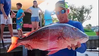 Monster Mutton Snapper Catch & Cook