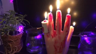 DIY Горящая рука из воска /How to make a burning hand