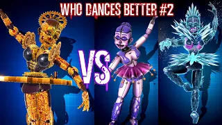 BALLORA vs. ARCTIC vs. CLOCKWORK Who Dances Better? FNAF AR Special Delivery