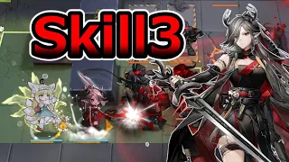 【アークナイツ大陸版】チューバイ スキル3使用例（QiuBai Skill3）