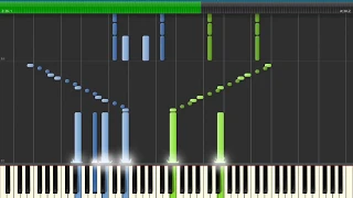 A Tale of Sea Dragons | Marcus Warner | Piano version by Sir Tim Lowes (synthesia tutorial)