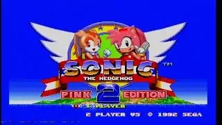 Sonic 2: Pink Edition (Sega Genesis Hack) (Cream) Longplay