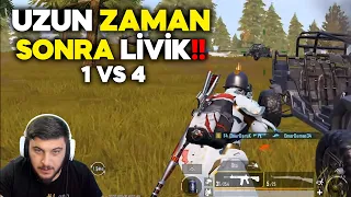 1v1 DE YENİLDİM! UZUN ZAMAN SONRA LİVİK PUBG MOBILE