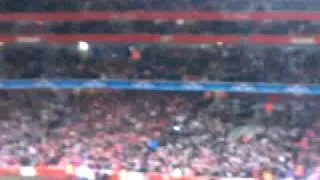 Arsenal vs Barcelona 16/02/2011 - Pre Match