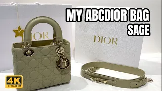 LADY DIOR UNBOXING 💚 SMALL MY ABCDIOR IN SAGE 💕