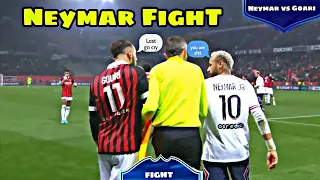Gouiri got Neymar triggered lol | Neymar fight