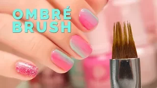 Nail Polish Ombre with Ombre Brush