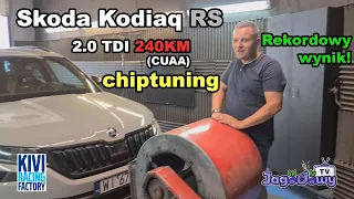 Kivi Racing Factory - Skoda Kodiaq RS 2.0TDI 240KM czyli rekordowo mocny diesel!