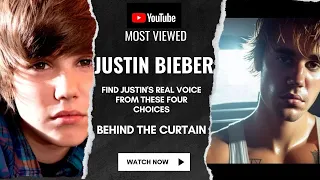 Justin Bieber Voice Challenge - Find His Voice Among 3 Cover Singers - Behind the Curtain