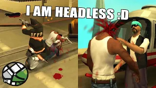 Messing up with 2 Player Mode in GTA San Andreas on PS2 (CO-OP Local Multiplayer)