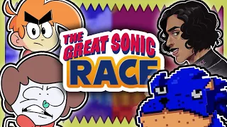 THE GREAT SONIC RACE (ft. LS Mark, CyberShell, Simply Dad & Saltydkdan)