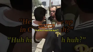 Trevor encounters gang members 😳 #grandtheftauto #gta5 #recommended #shorts #viral #shortsvideo