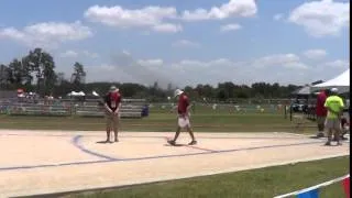 Octavia Gee National Champion Break 2014 USATF Junior Olympic 8 under Shot Put Record